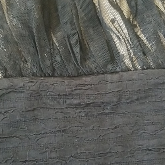 Semi-formal black maternity dress - Picture 4 of 7